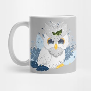 The little white owl with pattern- for Men or Women Kids Boys Girls love owl Mug